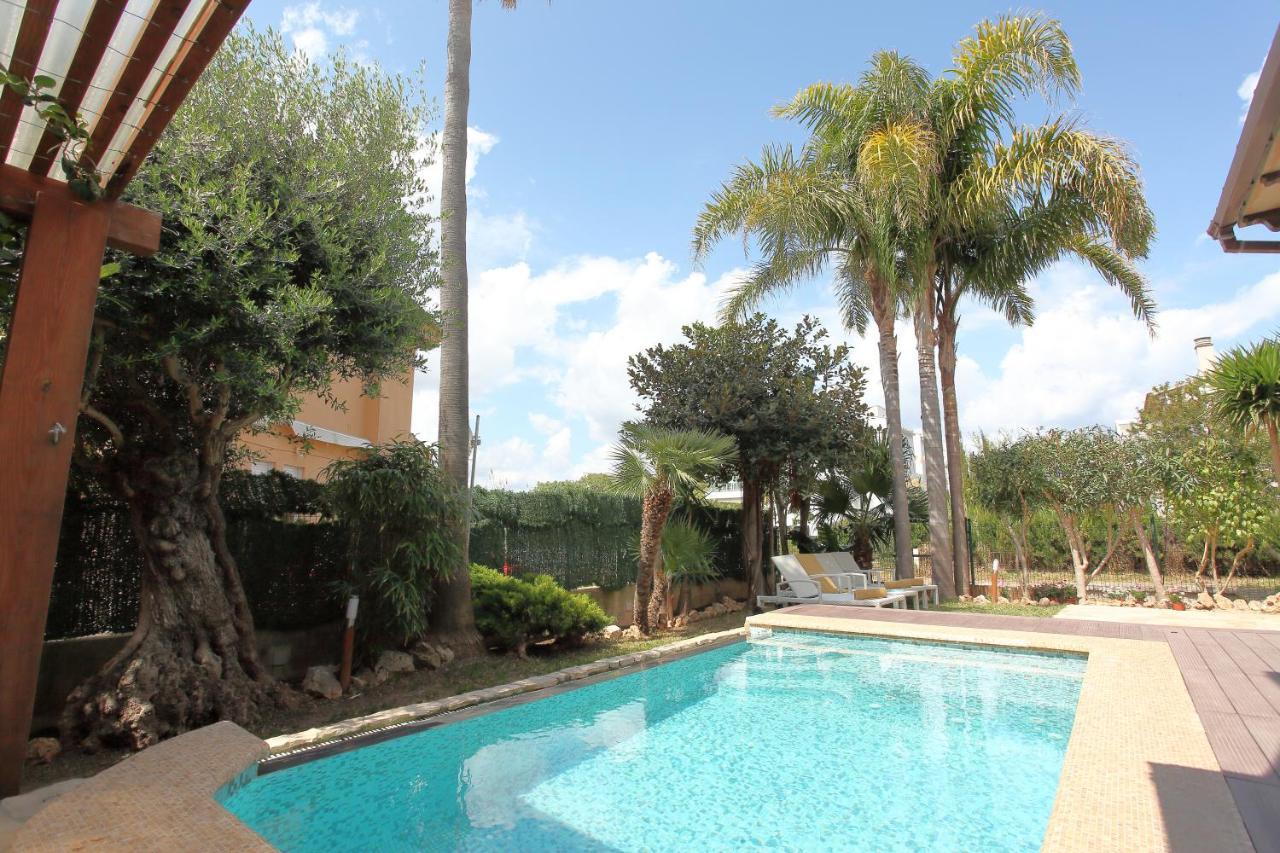 Tropical Garden, Villa With Pool Near The Beach Алкудия Екстериор снимка