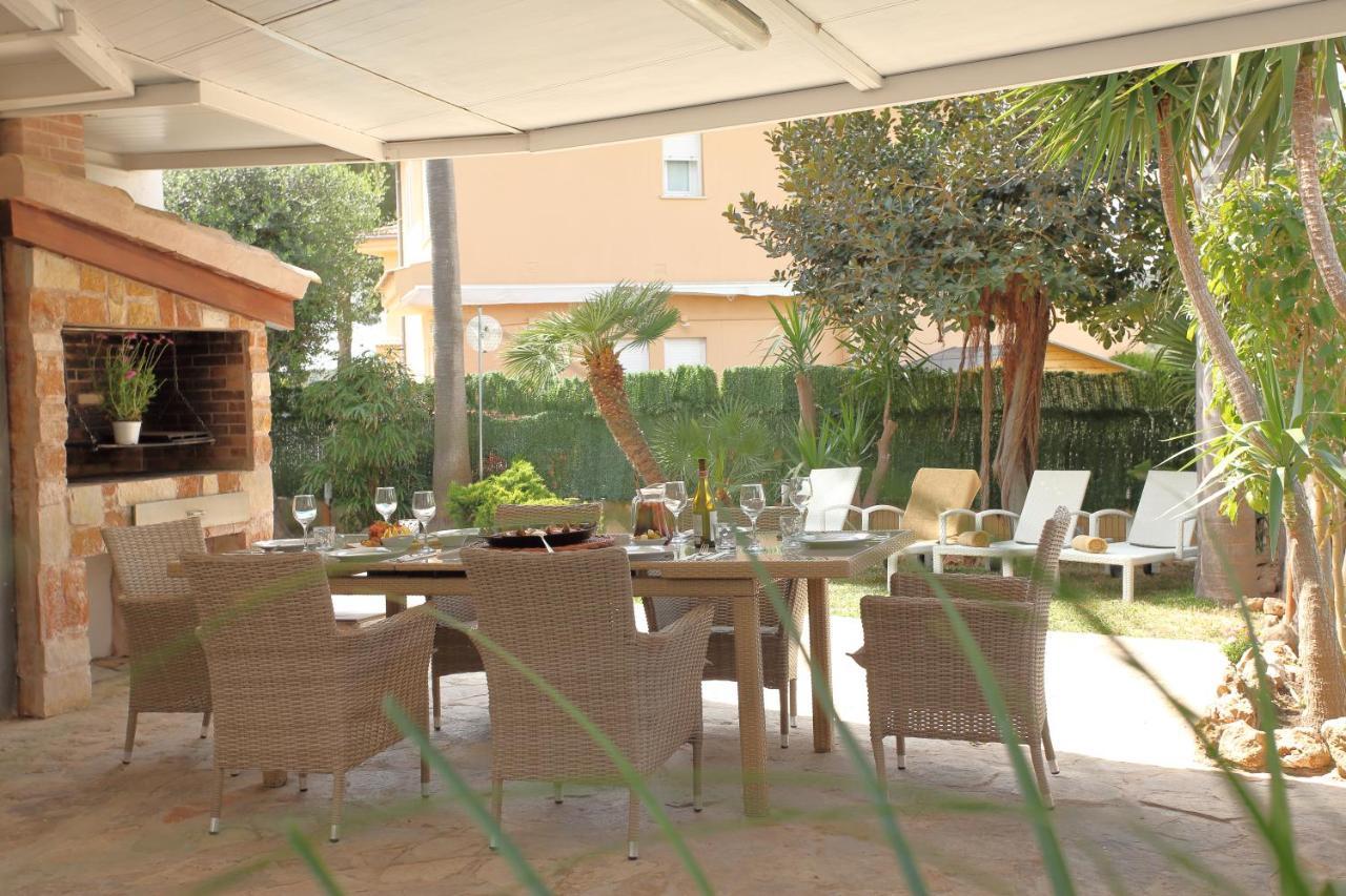 Tropical Garden, Villa With Pool Near The Beach Алкудия Екстериор снимка